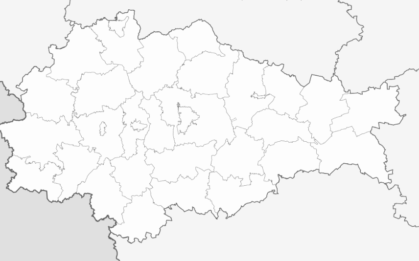 Карта административно-территориального деления